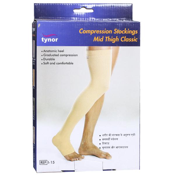 Compression Stockings Mid Thigh (tynor) Jeevee