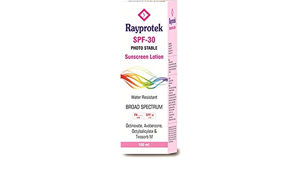 Rayprotek Sunscreen Lotion Spf 30 - 100ml | Jeevee