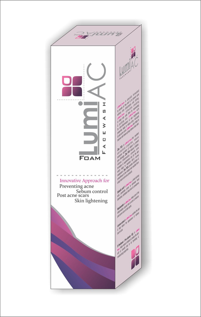 Lumiac Foam Face Wash, 100 Ml Jeevee