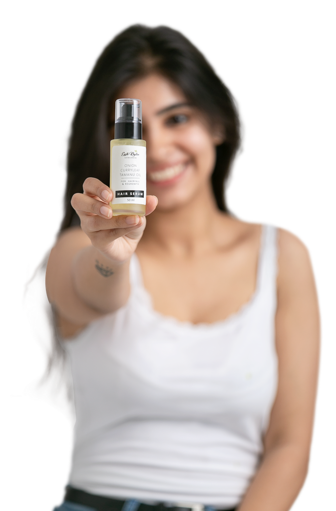 Earth Rhythm Onion, Curry Leaf & Tamanu Oil Hair Serum 50 Ml Jeevee