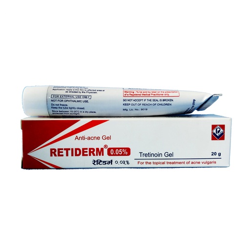 Retiderm 0.05% Gel 20gm | Jeevee