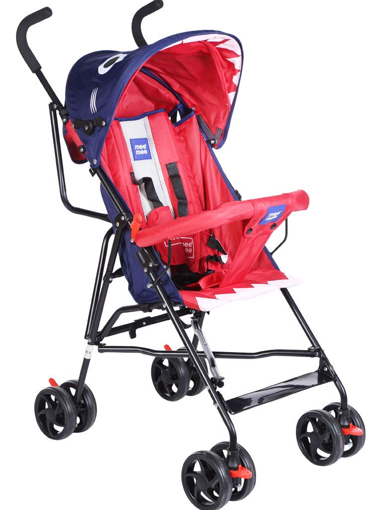 MEE MEE STYLISH LIGHT WEIGHT BABY STROLLER (RED) MM-8369 B