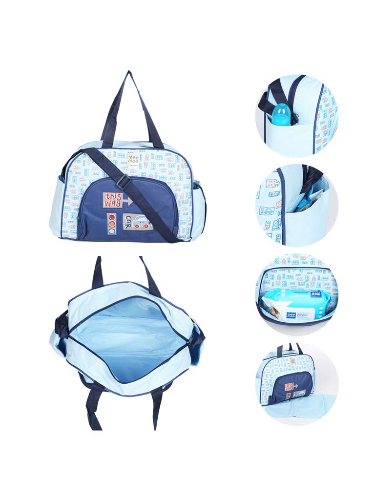 Mee Mee Multipurpose Diaper Bag (with Changing Mat) Mm35905 Jeevee