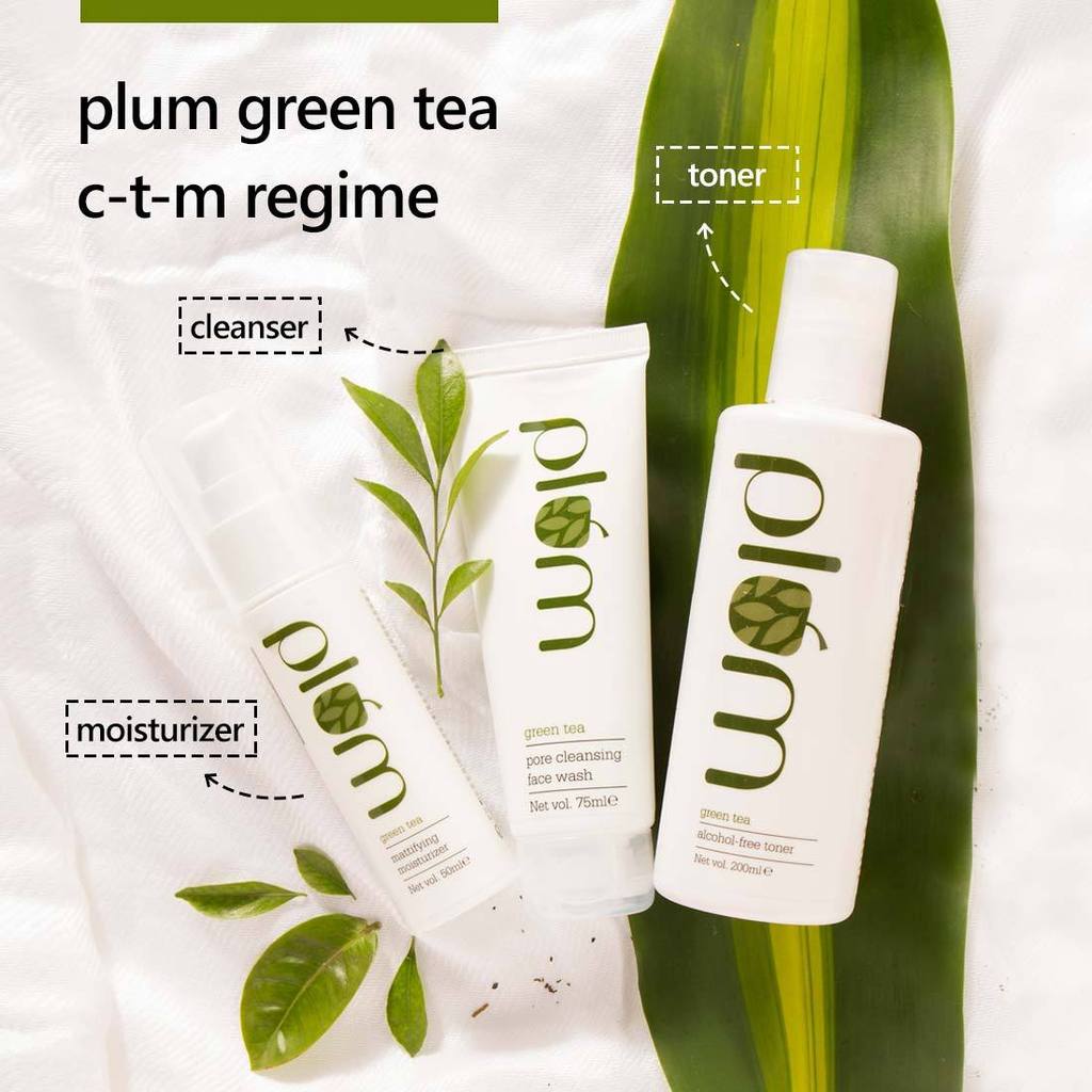 Plum Green Tea Mattifying Moisturizer, 50ml Jeevee