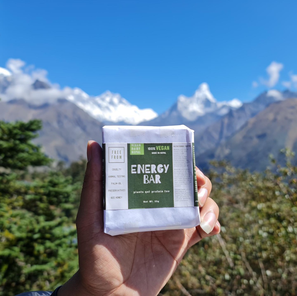 Vegan Dairy Nepal Energy Bar, 55gm Per Piece Jeevee