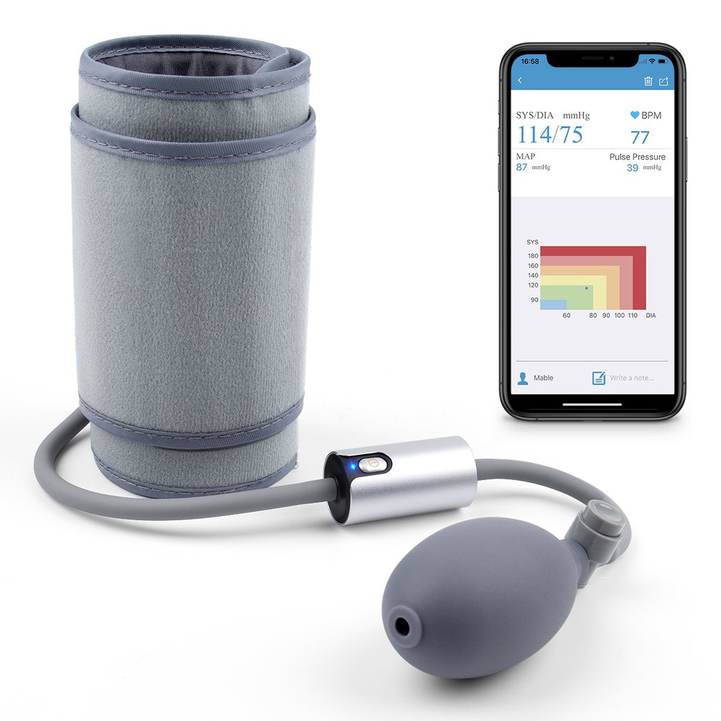 Wellue Air Bp, Wireless Blood Pressure Monitor (bp1) Jeevee