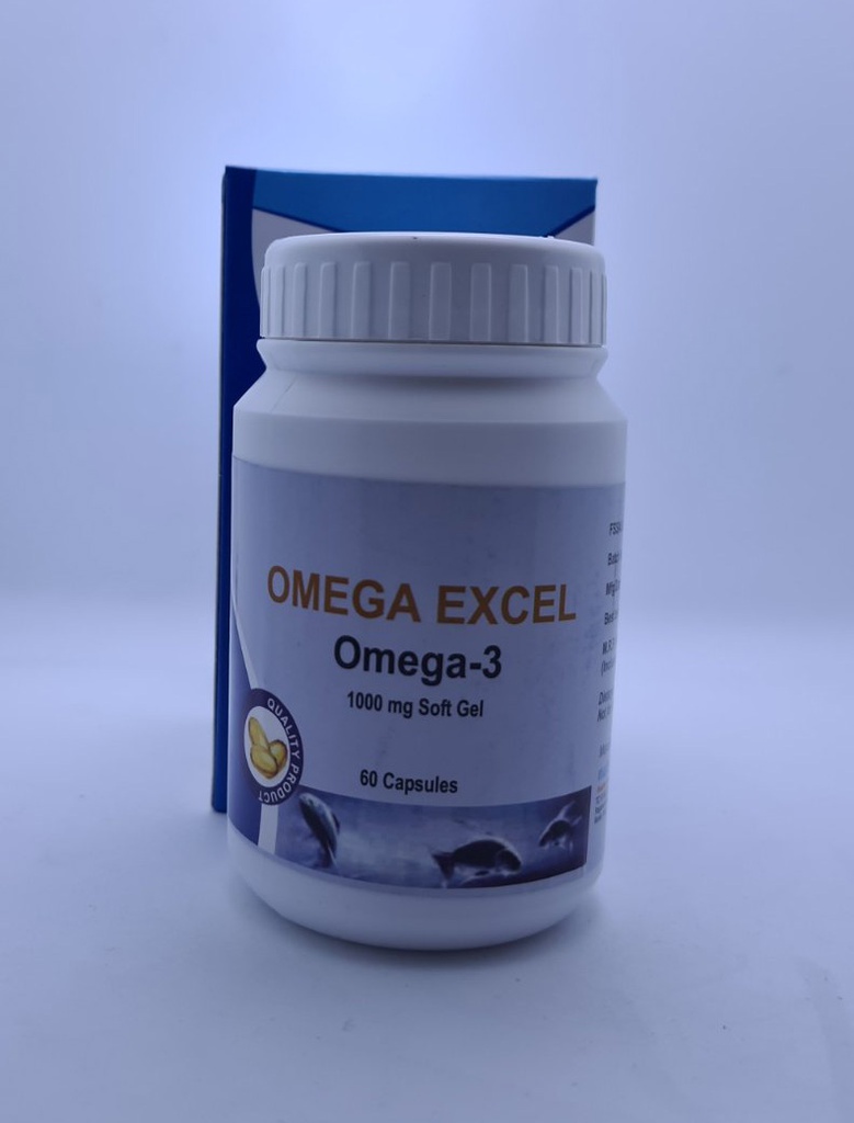 OMEGA EXCEL 1000MG SOFT GEL CAPS