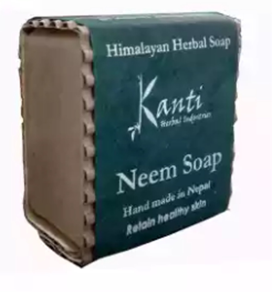 Kanti Herbal Neem Soap, 100gm (cold Process Soap) Jeevee