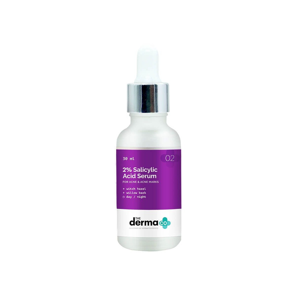 Salicylic Acid 2 Serum, 30ml Treats Acne The Derma Co Jeevee