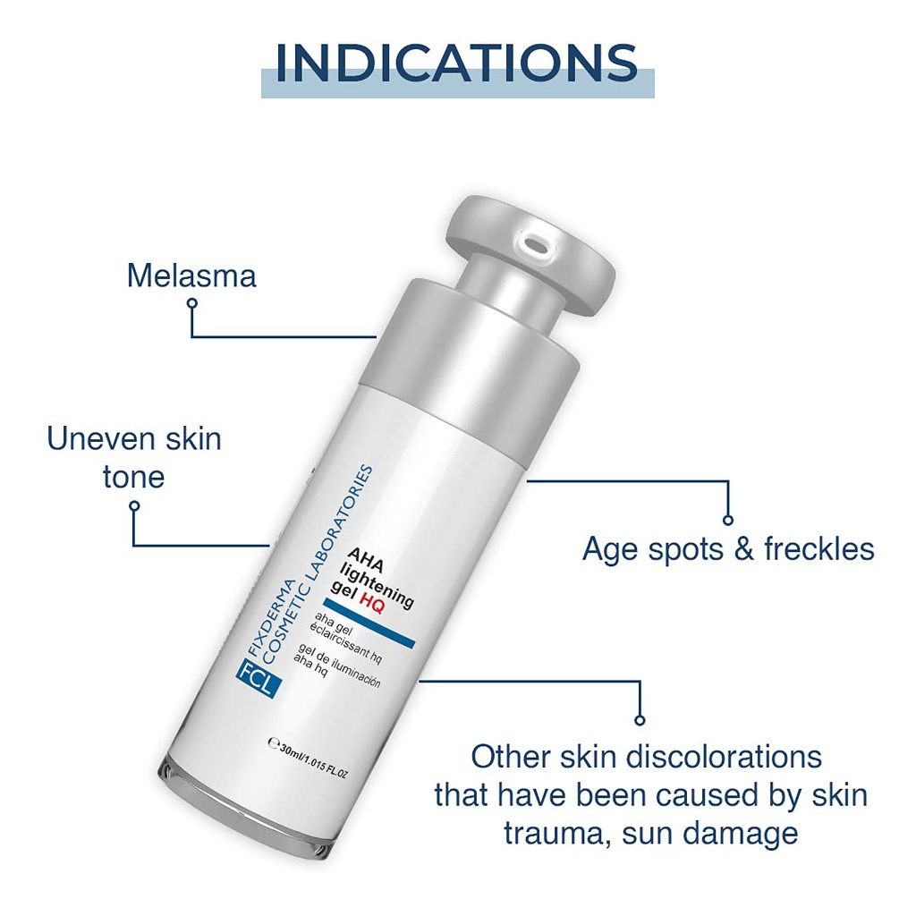 Fixderma Fcl Aha Lightening Gel Hq 30ml Jeevee