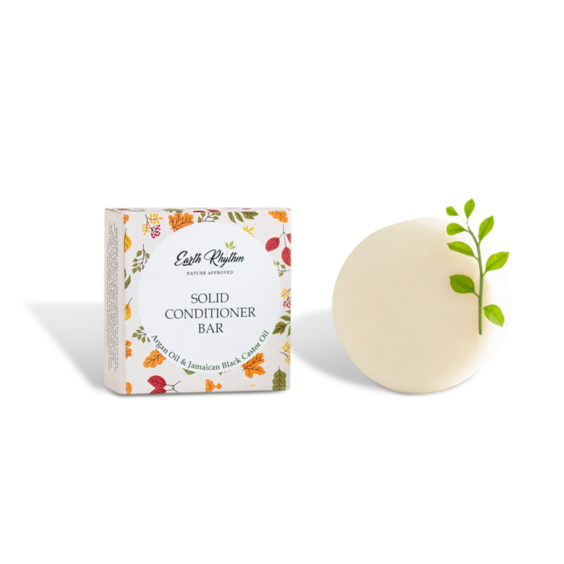 Earth Rhythm Argan & Jamaican Black Castor Oil Solid Conditioner Bar