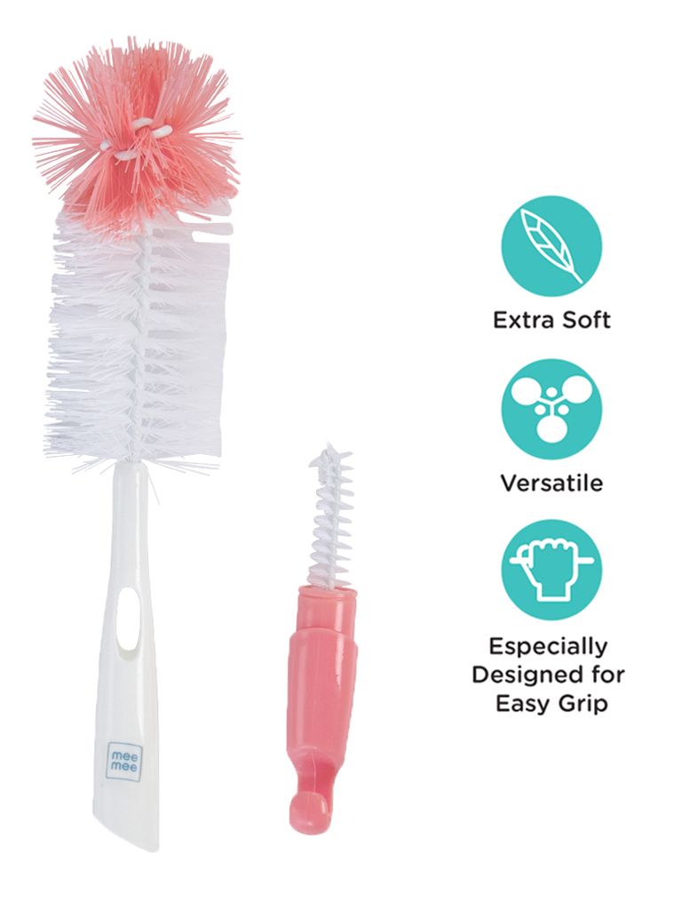 Mee mee bottle & nipple store cleaning brush