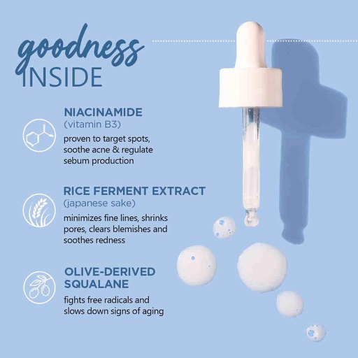 Plum Rice Water & 10% Niacinamide Serum | Jeevee
