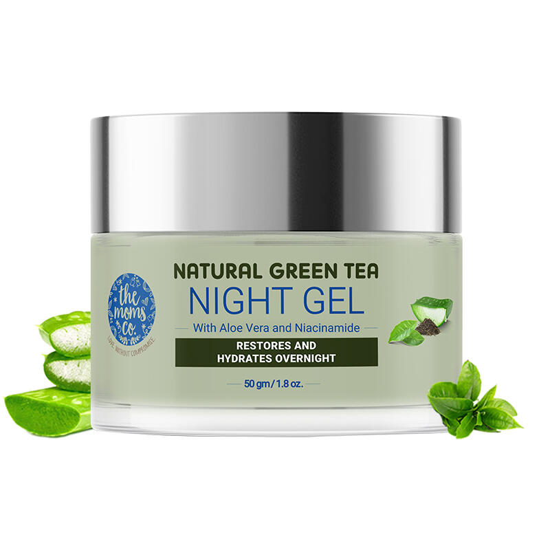 The Moms Co. Natural Green Tea Night Gel 50 Gm Jeevee