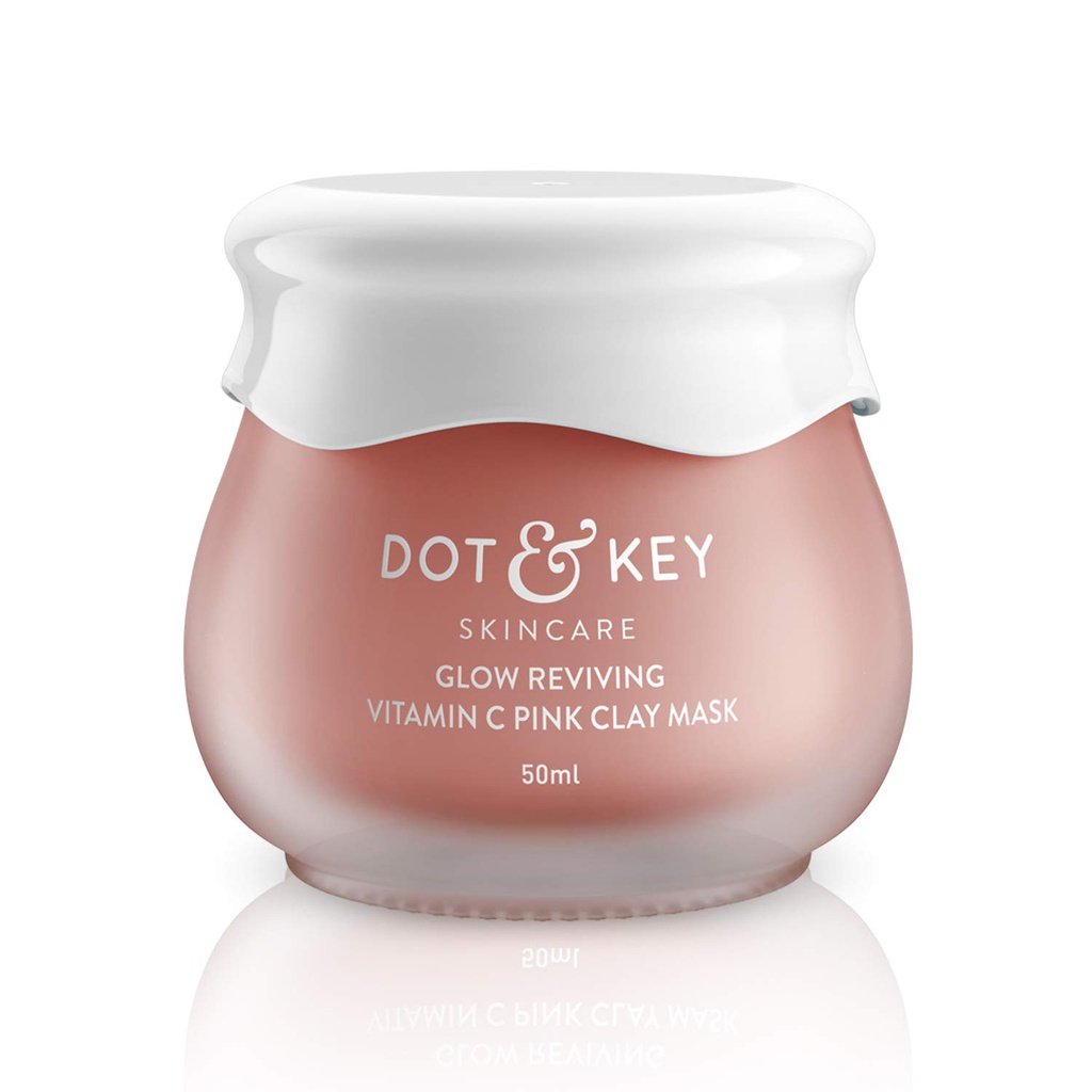 Dot & Key Glow Reviving Vitamin C Pink Clay Mask 85 Gm Jeevee