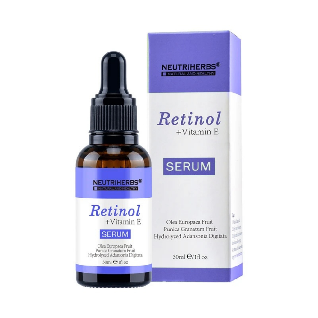 Neutriherbs Retinol Serum With Vitamin E For Aging & Acne Skin Jeevee