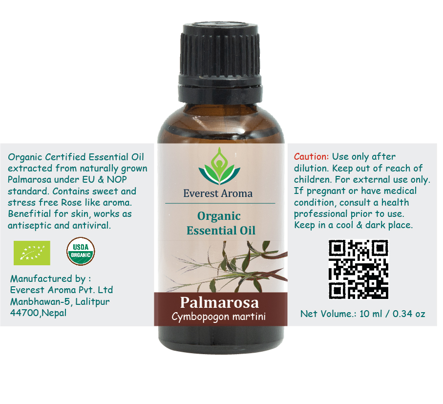 Everest Aroma Palmarosa Essential Oil Jeevee