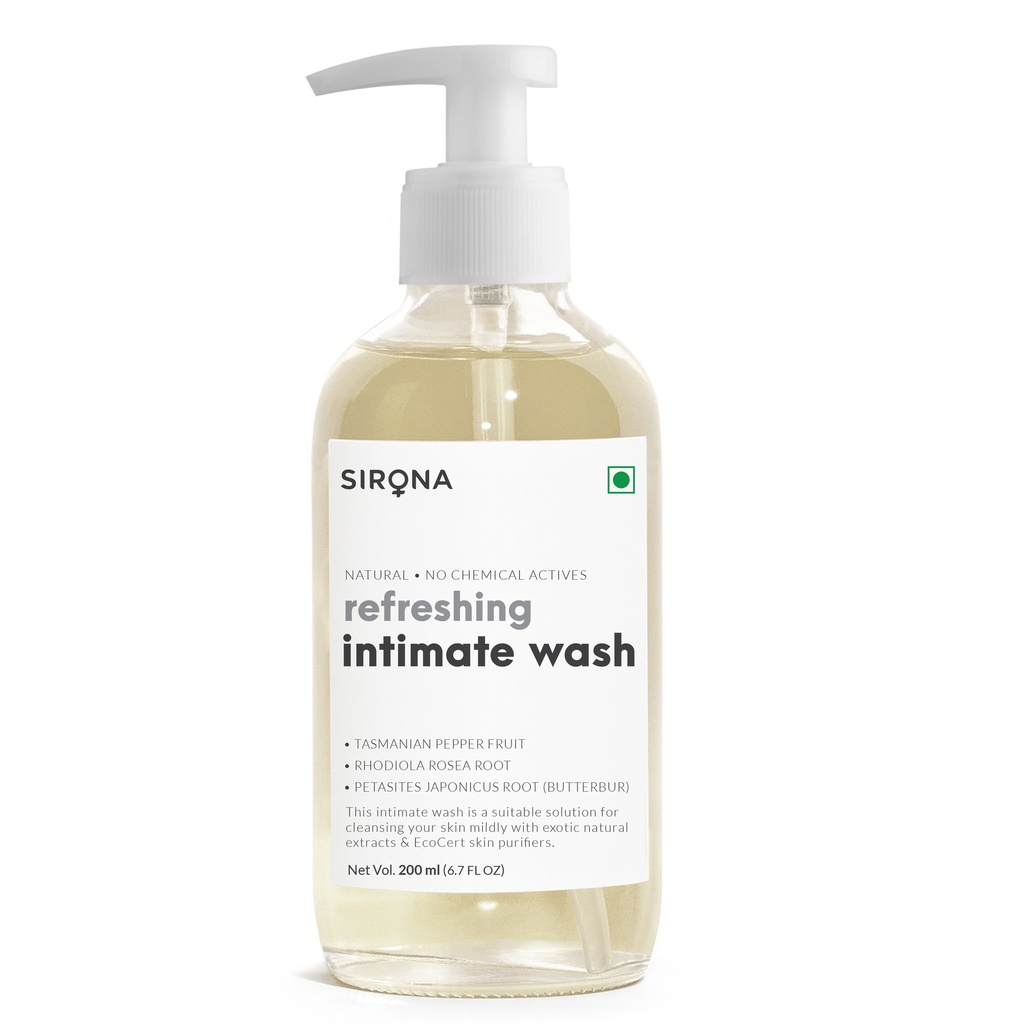 Sirona Natural Ph Balanced Intimate Wash With 5 Magical Herbs & No