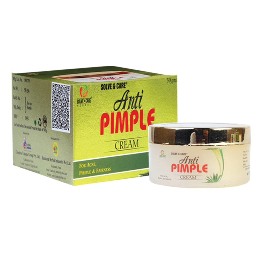 Solve & Care Anti Pimple Cream 50gm Jeevee