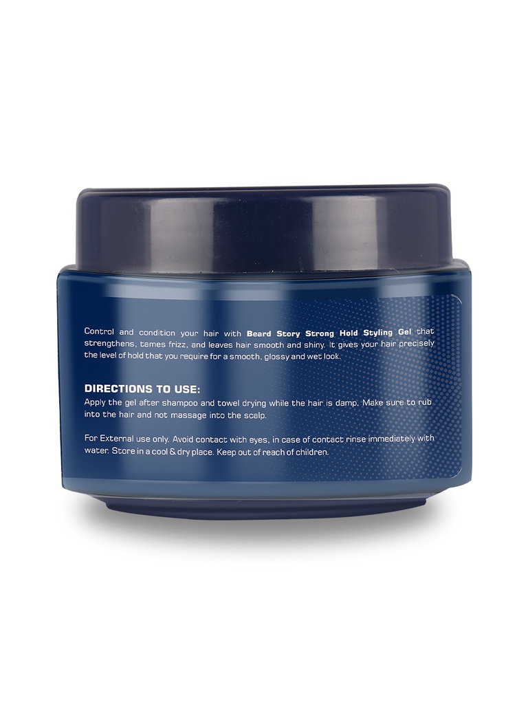 The Beard Story Hair Styling Gel For Strong Hold, Uv Protection ,100
