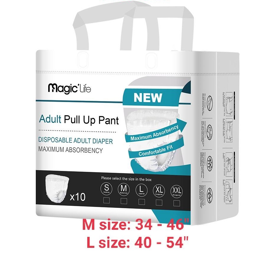 Magic Life Pullups Adult Diaper (l 10pcs) Jeevee