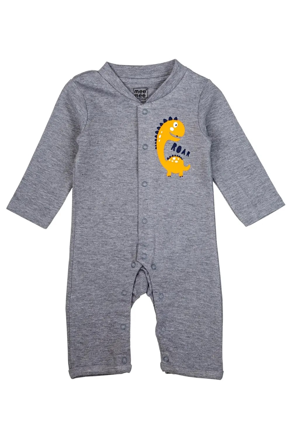 Mee Mee Romper Grey Melange (newborn) | Jeevee