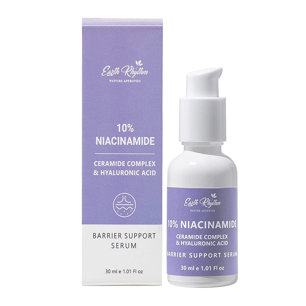 Earth Rhythm 10% Niacinamide, Ceramides Complex & Hyaluronic Acid ...