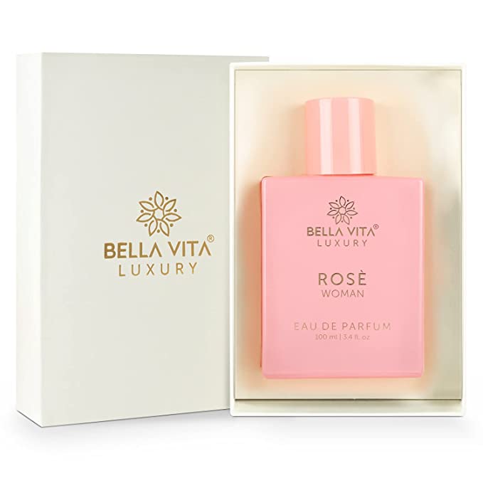 Bella Vita Organic Rose Women Luxury Perfume, 100ml Jeevee