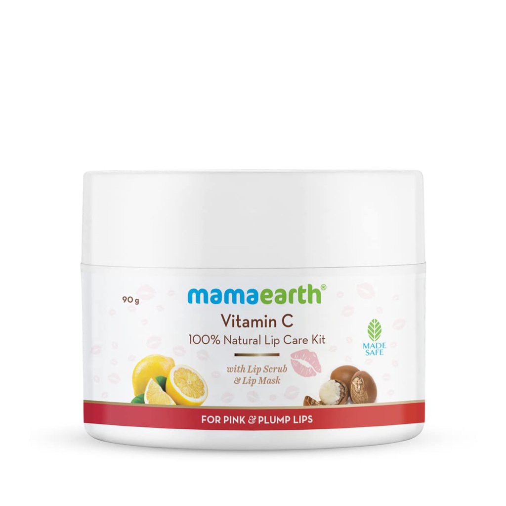 Mamaearth Vitamin C Natural Lip Care Kit 90gm Jeevee