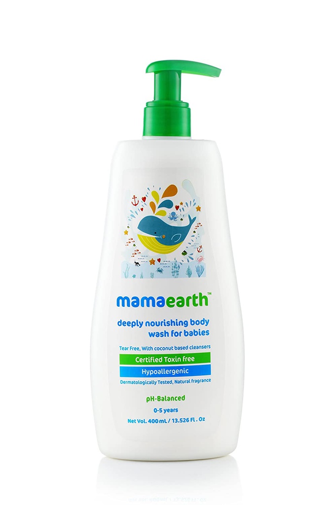 Mamaearth Deeply Nourishing Body Wash For Babies 400 Ml Jeevee