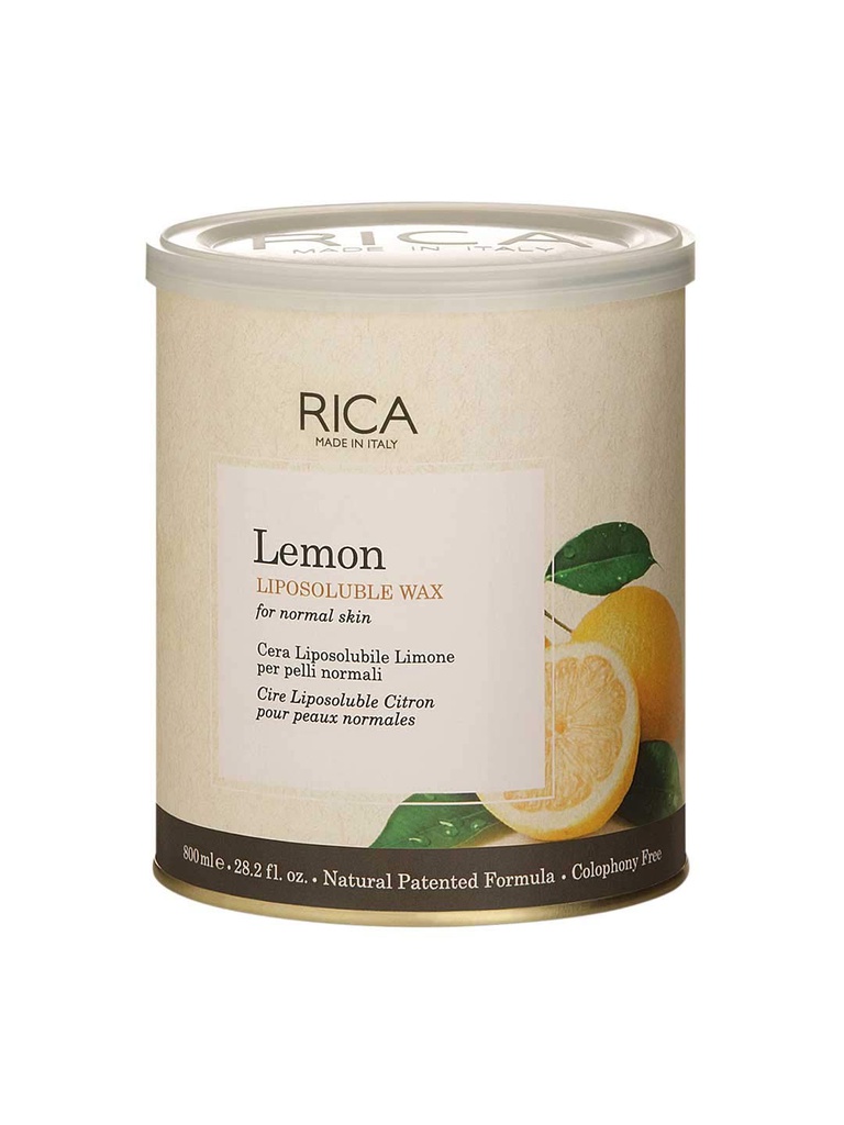Rica Lemon Liposoluble Wax 800gm Jeevee