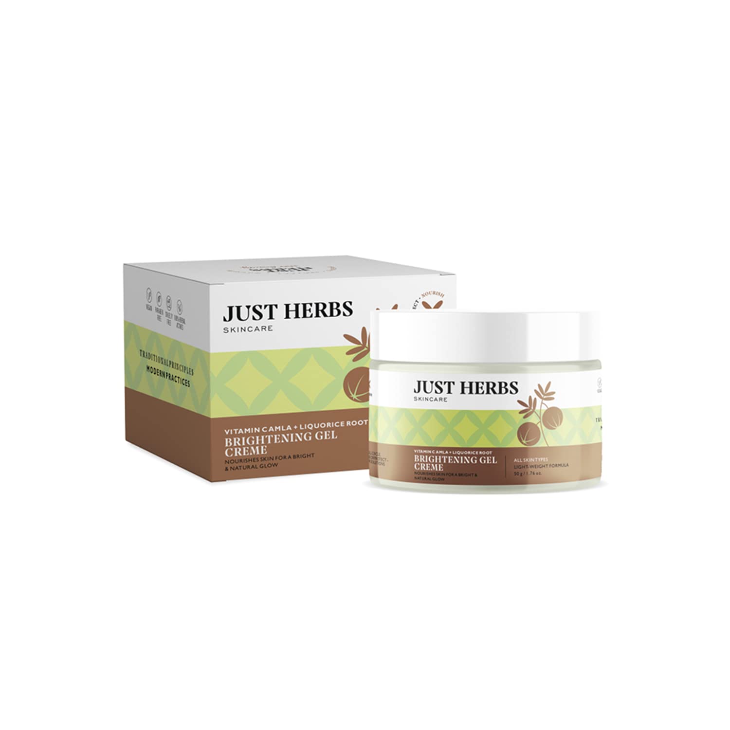 Just Herbs Vitamin C Amla Gel Cream, 50gm Jeevee