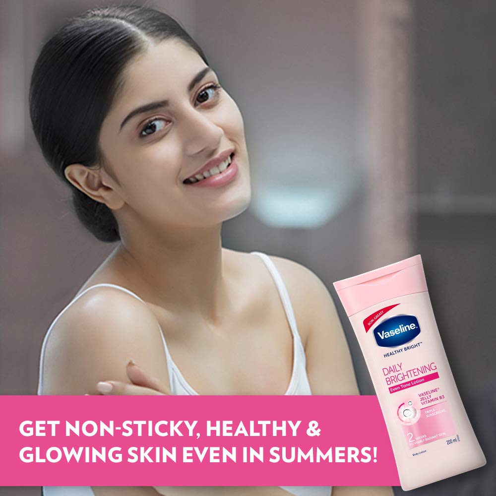 Vaseline Healthy Bright Body Lotion (200 Ml) Jeevee