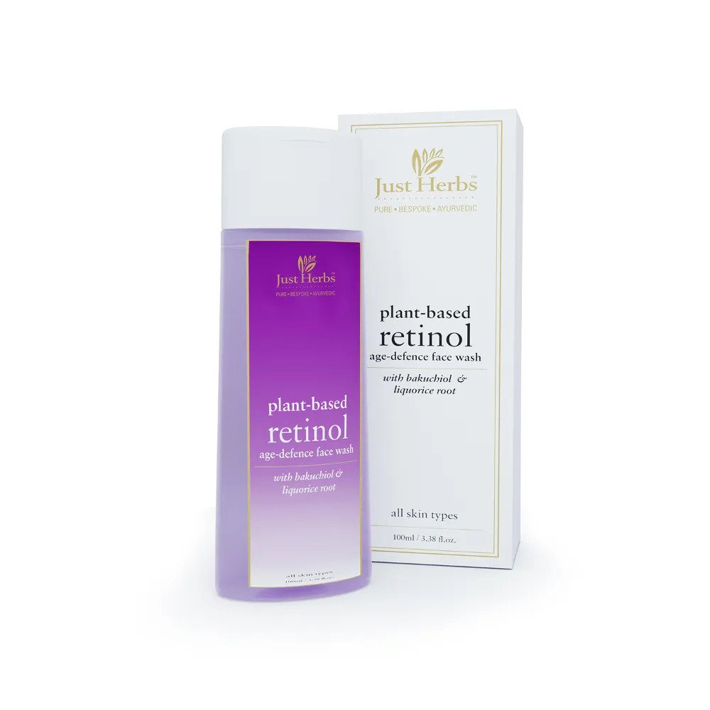 Just Herbs Plantbased Retinol Face Wash Jeevee