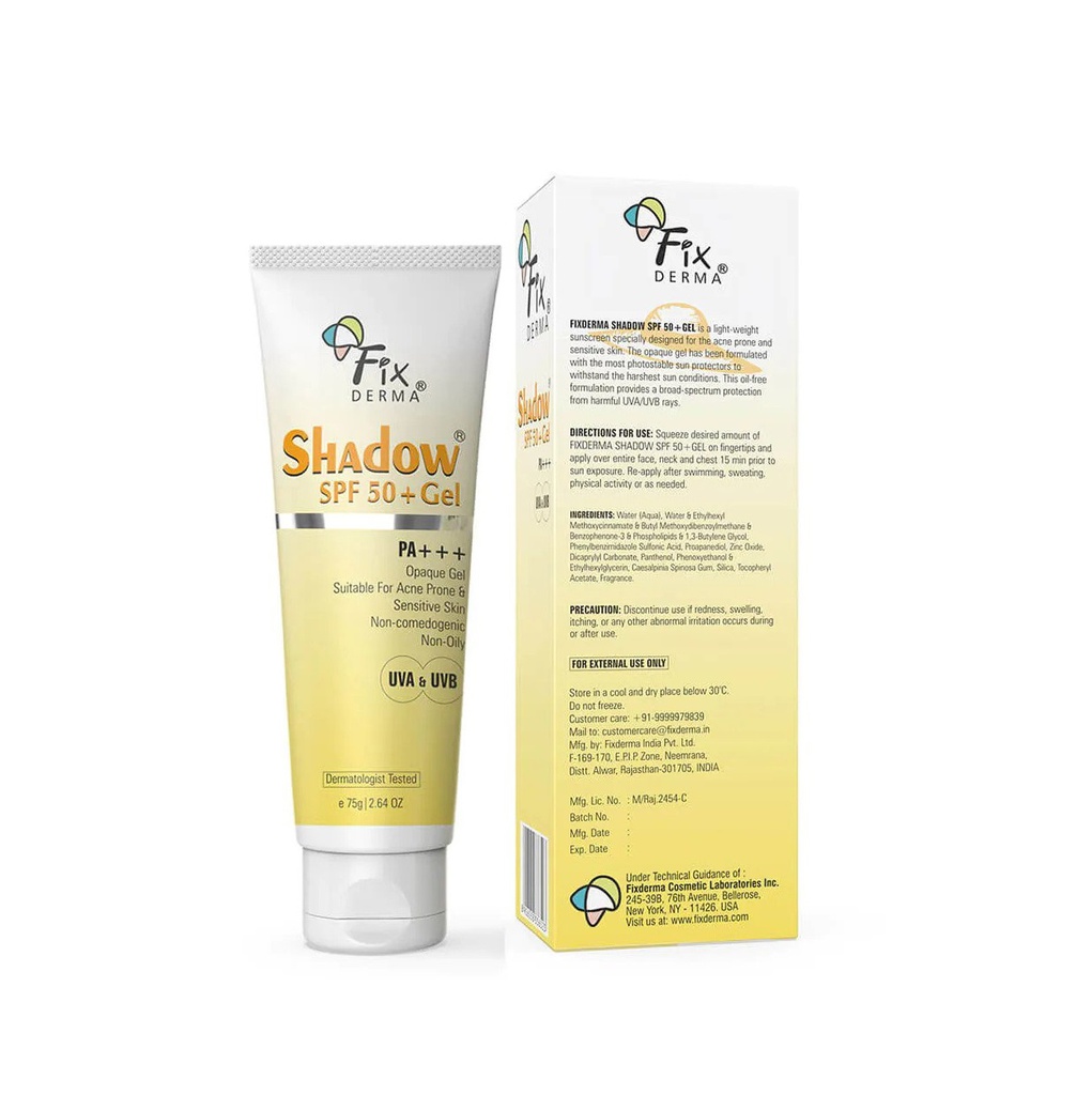 Buy Fixderma Sunscreen For Oily Skin Spf 50+ Gel, 75gm Jeevee