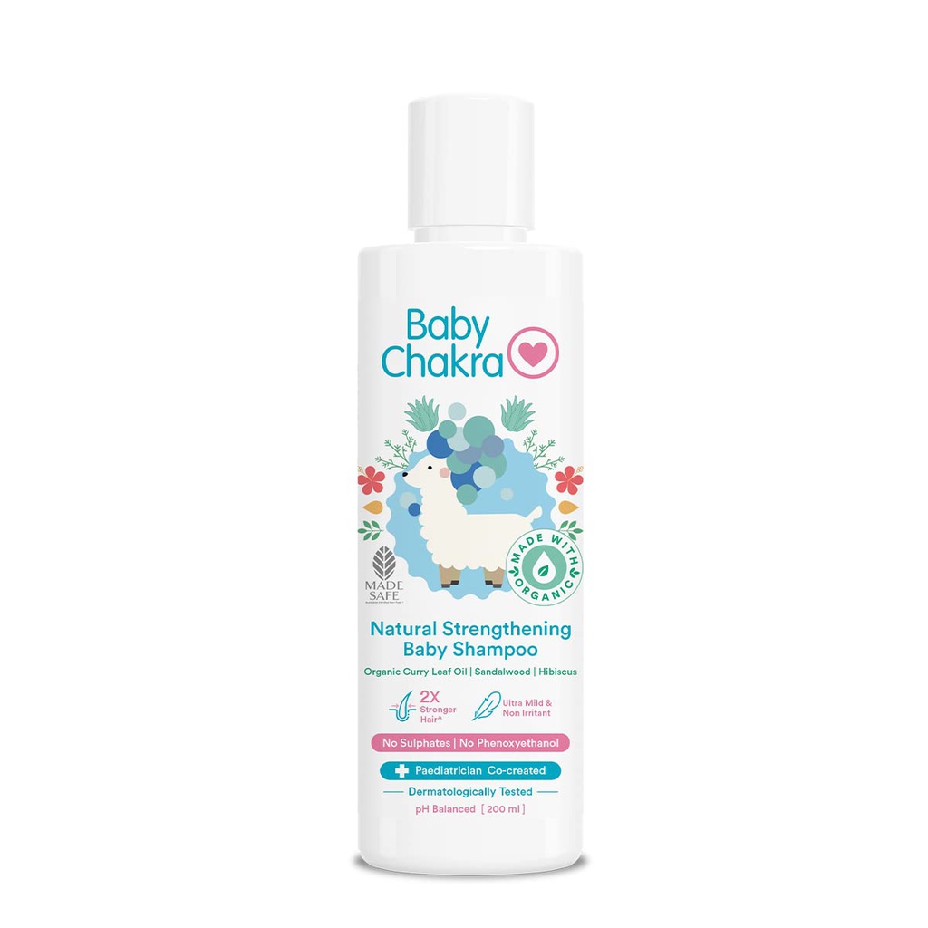 Baby Chakra Natural Strengthening Baby Shampoo 200 Ml Jeevee