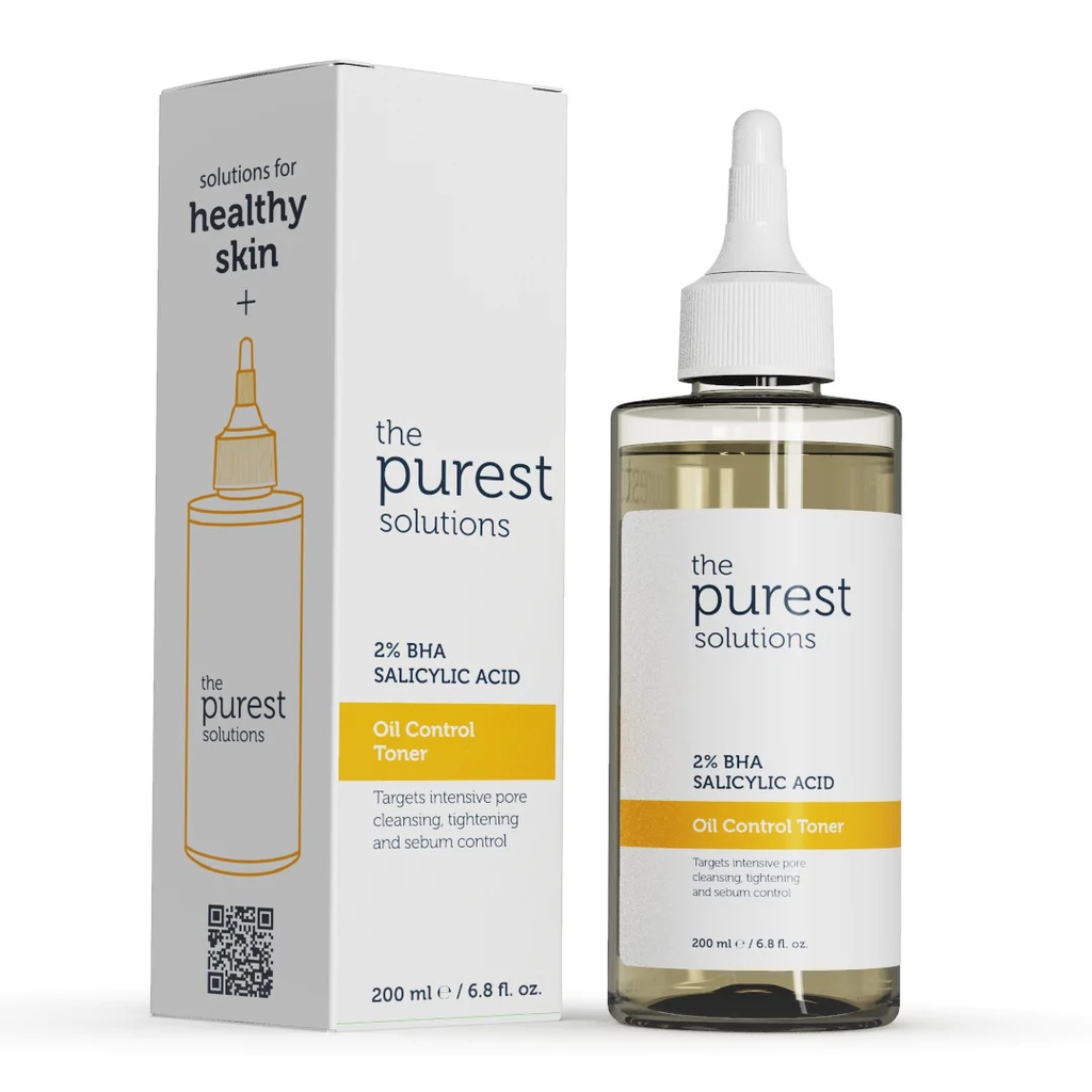 The Purest Solutions Oil Control Toner 2 Bha Salicylic Acid Jeevee
