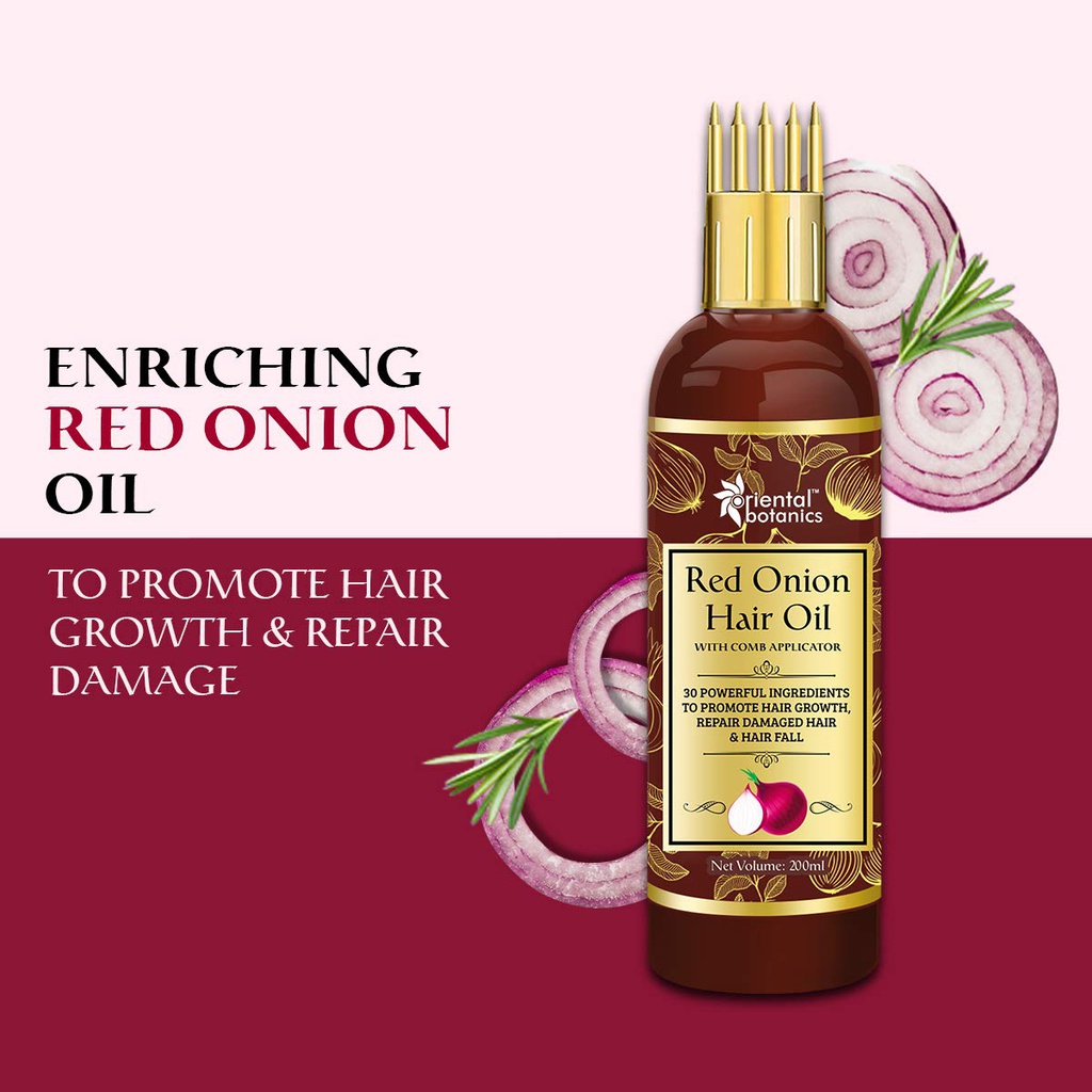 St.botanica Oriental Botanics Red Onion Hair Oil 100 Ml Jeevee