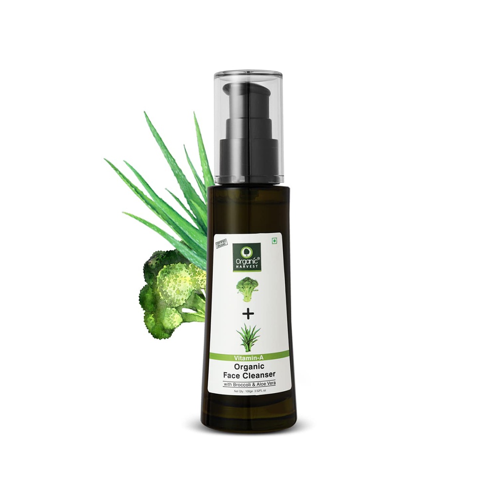 Organic Harvest Vitamin A Face Cleanser, 100ml Jeevee