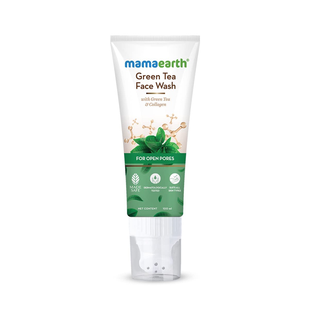 Mamaearth Green Tea Face Wash,100gm Jeevee