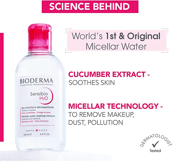 Bioderma Sensibio H2o Micellar Water (100 Ml) Jeevee