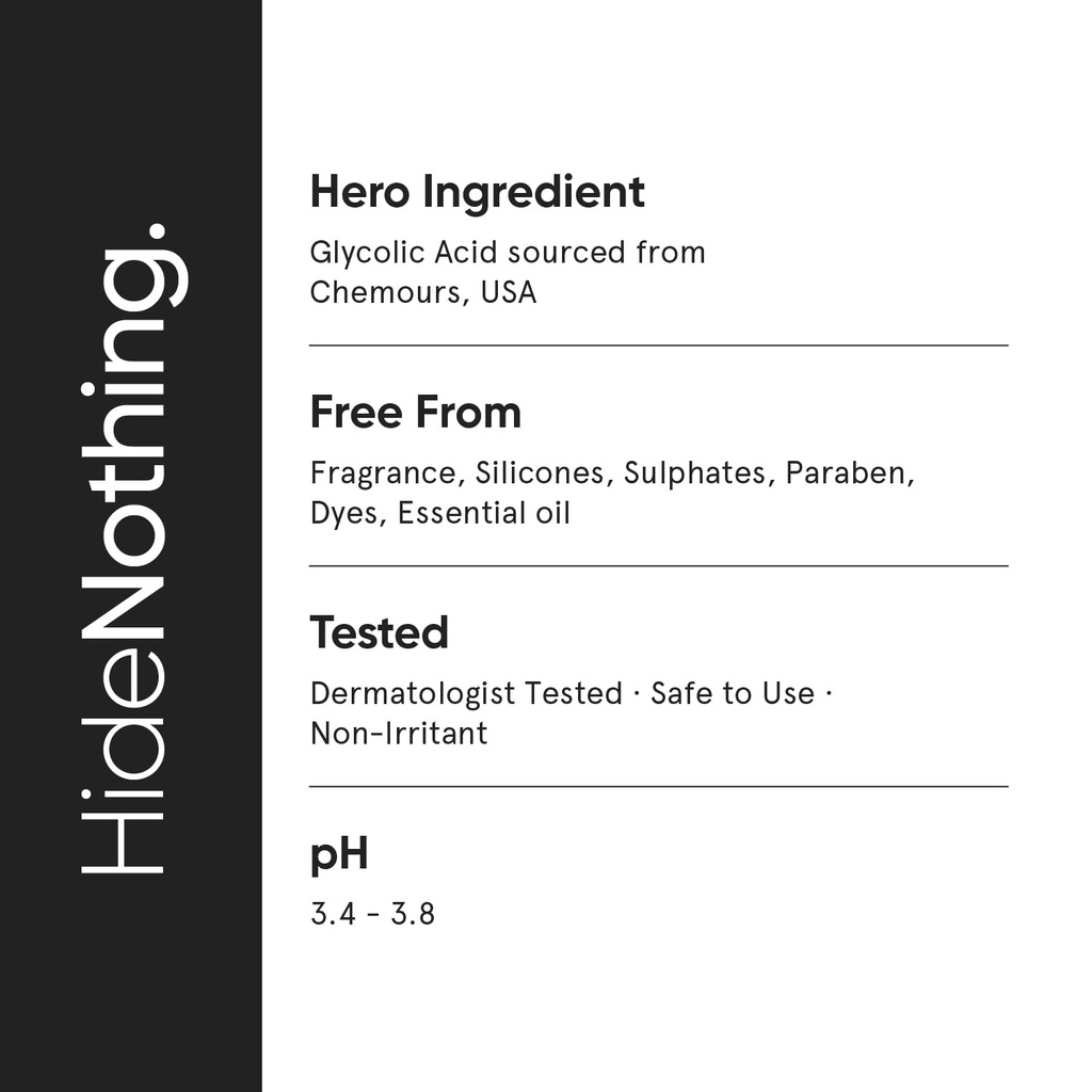 Minimalist 11 Glycolic Acid Body Exfoliator 60ml Jeevee