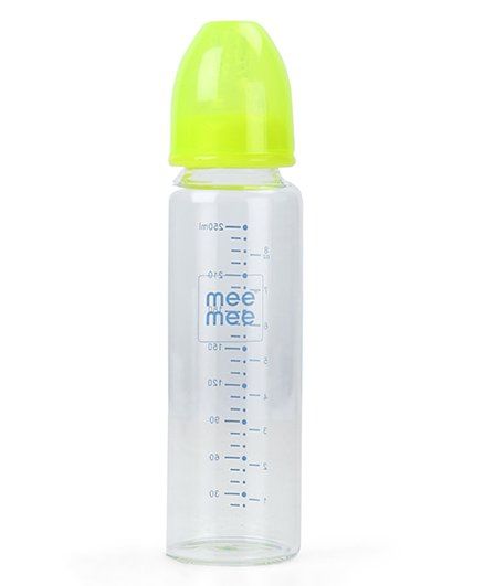 Mee mee glass feeding hot sale bottle