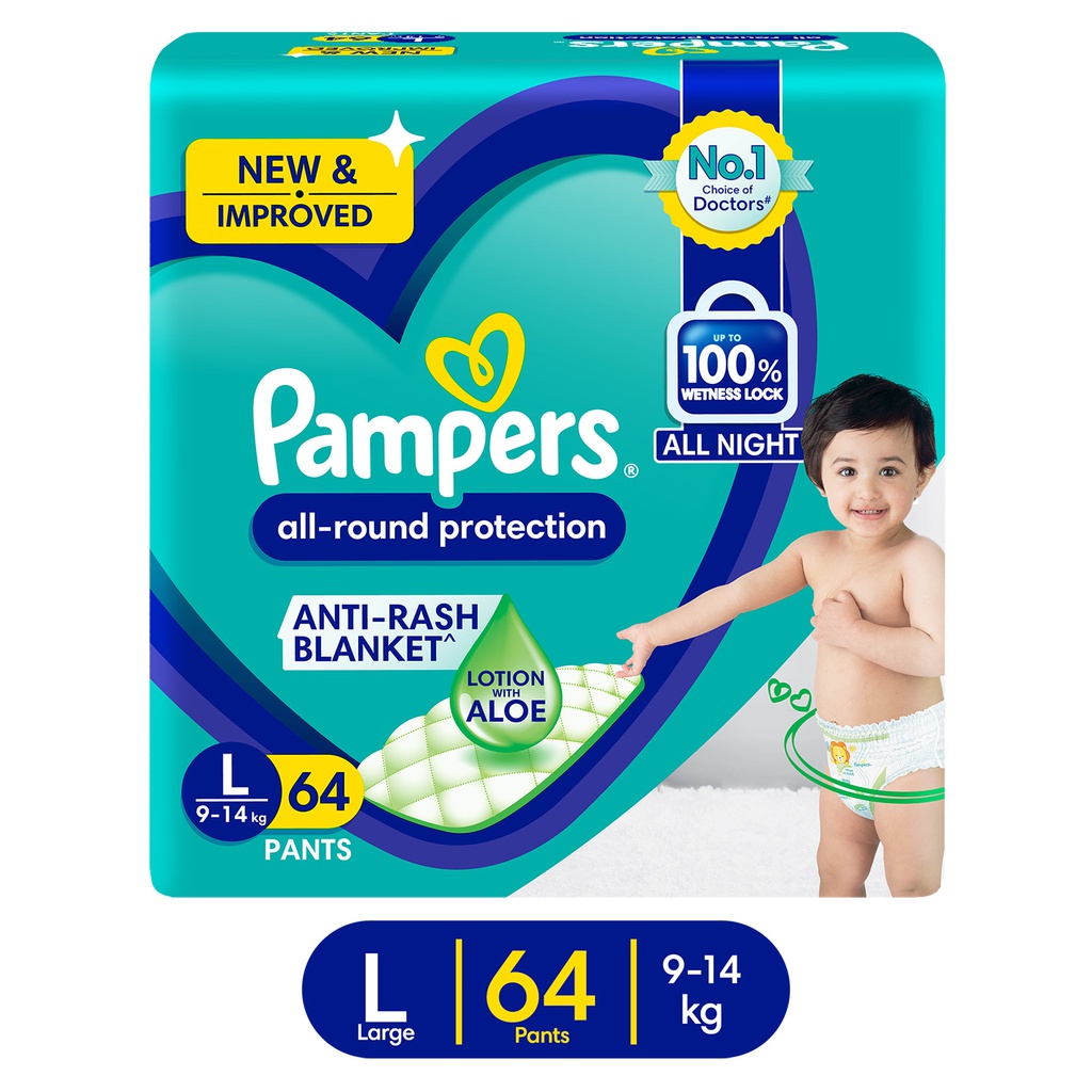 Buy Pampers Pantstyle Baby Diapers, 64pcs At Cheapest Price Jeevee
