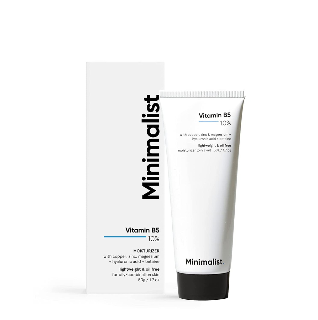 Minimalist 10 Vitamin B5 Gel Face Moisturizer 50g Jeevee