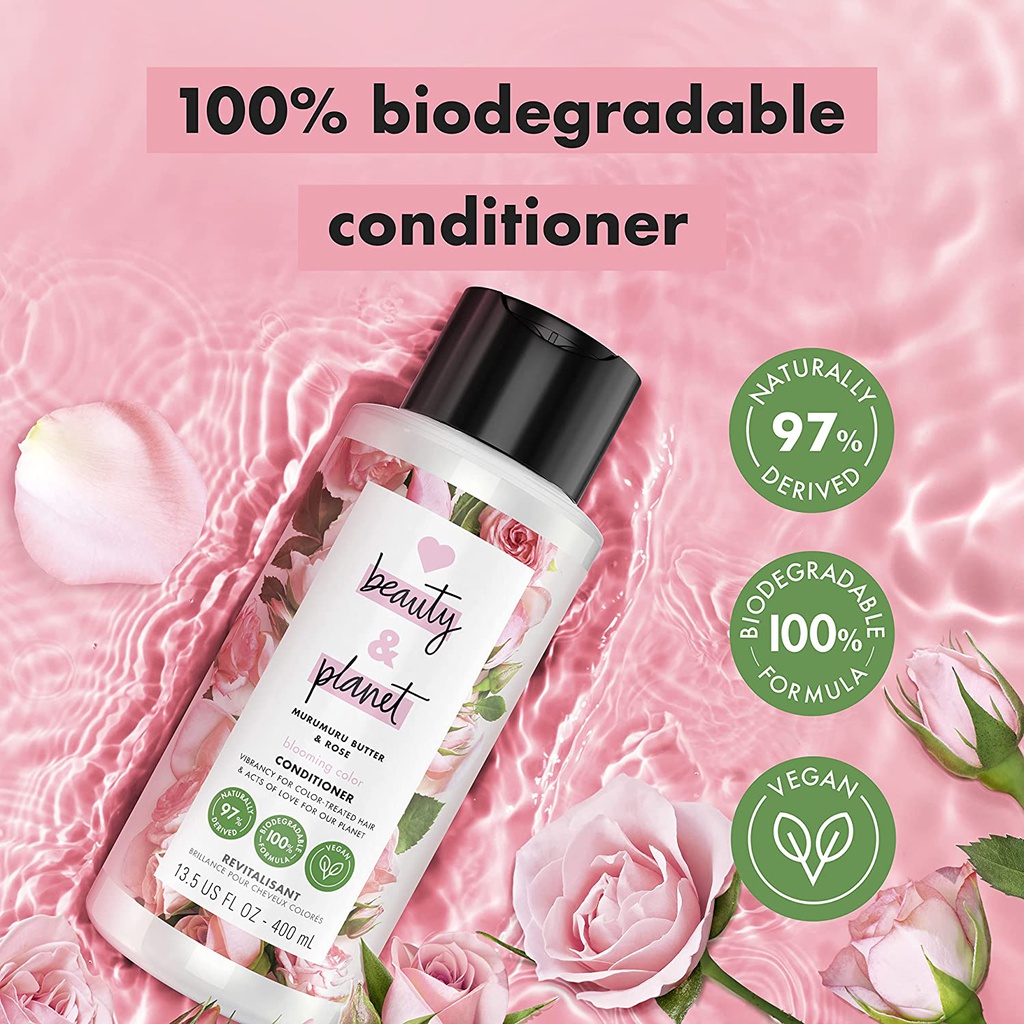 Love Beauty And Murumuru Butter & Rose Conditioner 400ml Jeevee