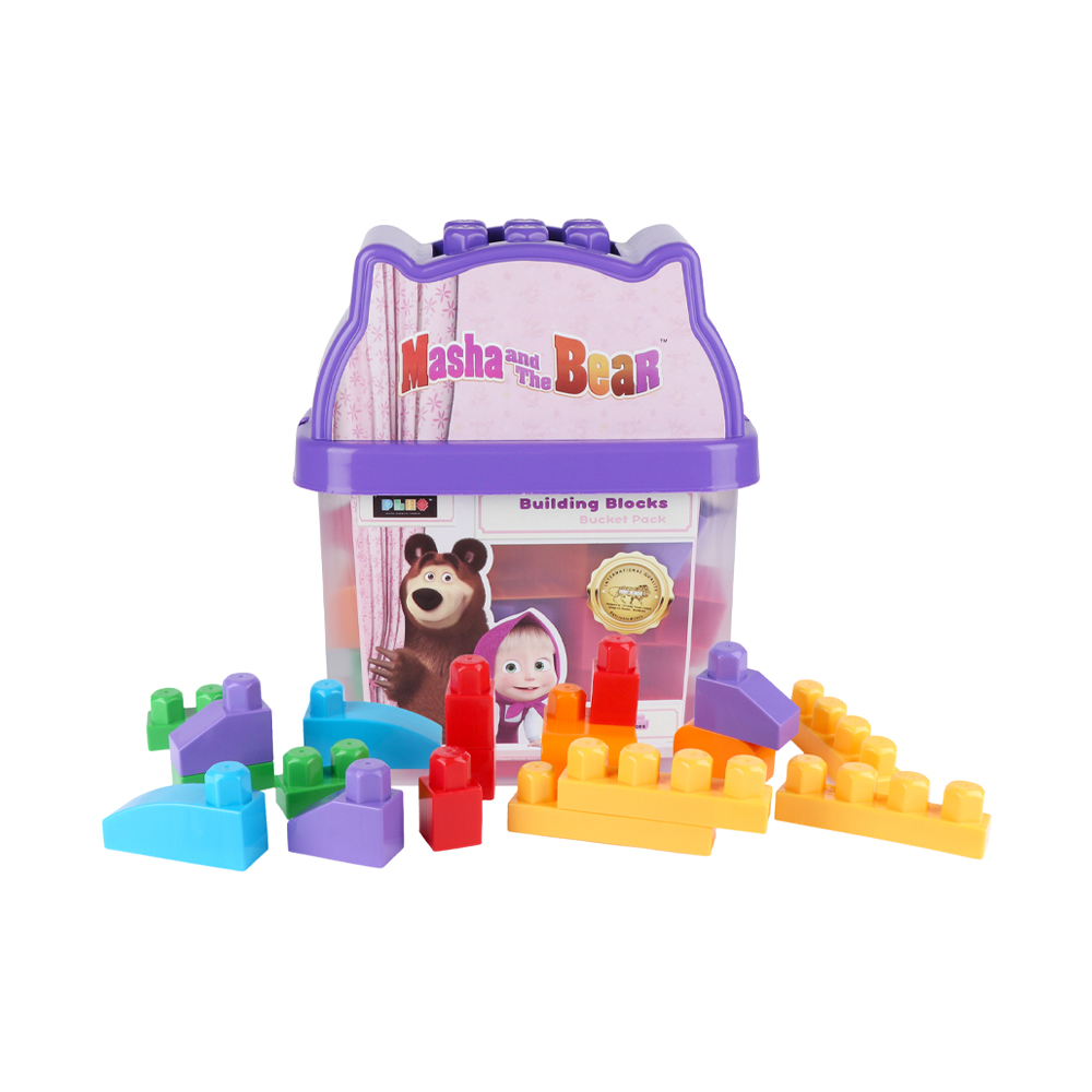 Plex Masha & The Bear Building Blocks Jeevee