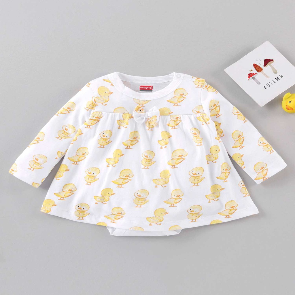 Babyhug Cotton Full Sleeves Vest Pullover & Bottom Thermal Wear Combo Pack Of 3 Paper Plane Print - Sunny Lime