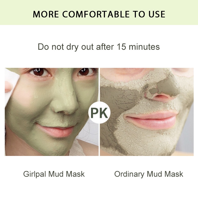 Girlpal Green Tea Clay Face Mask 100g Jeevee