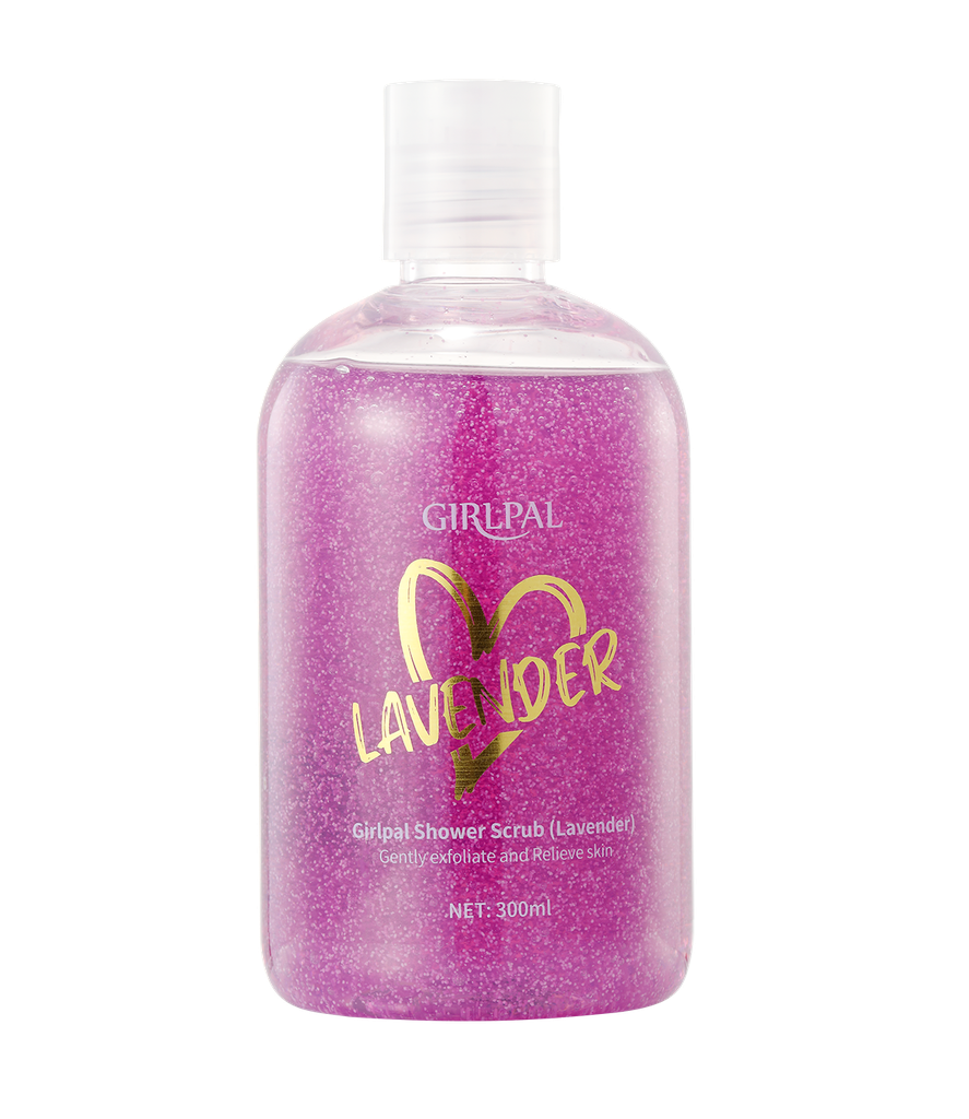Girlpal Shower Scrub (lavender) 300ml Jeevee